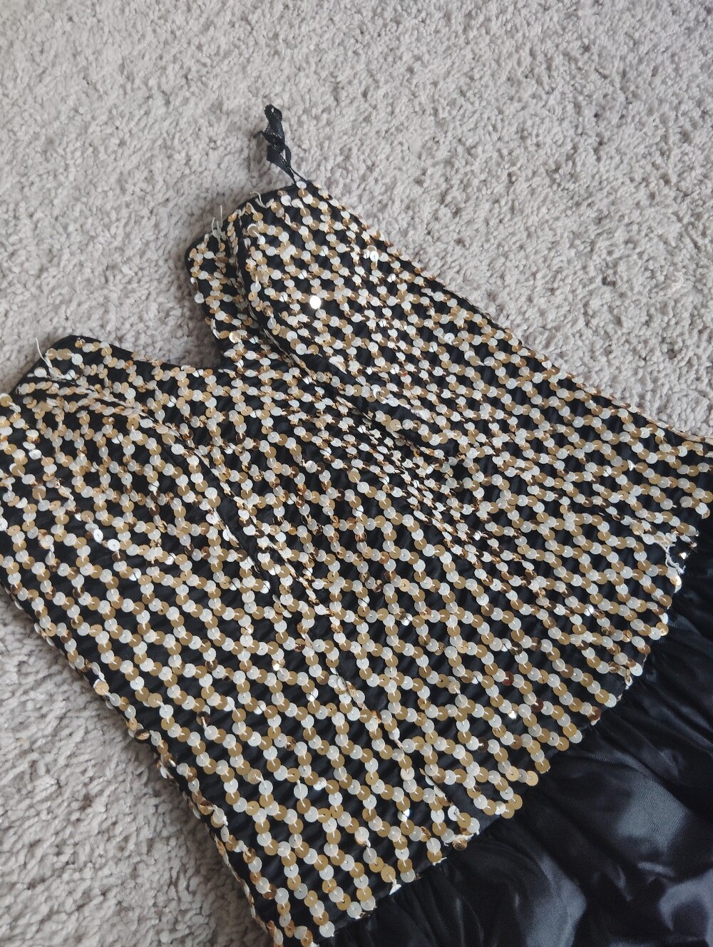 Gunne Sax Strapless Bubble Mini Dress - Picture 6 of 6